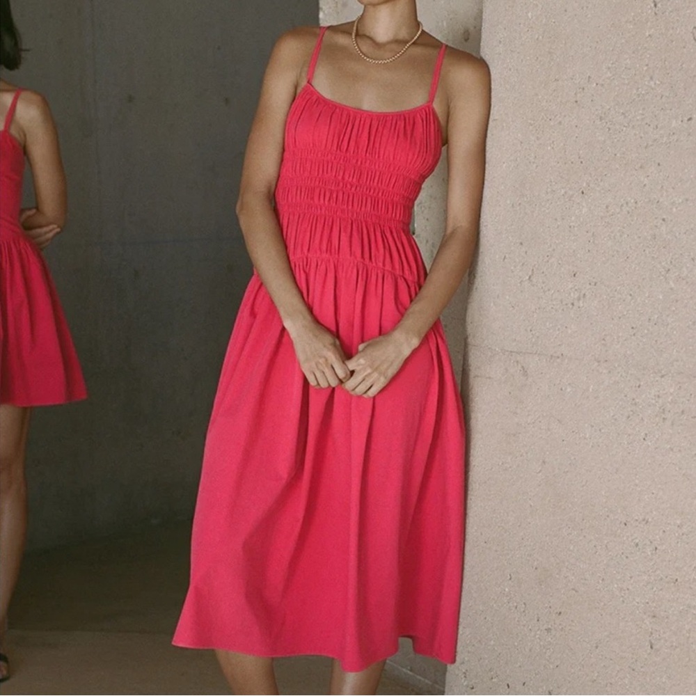 Ciao Lucia Volta Dress in Hibiscus